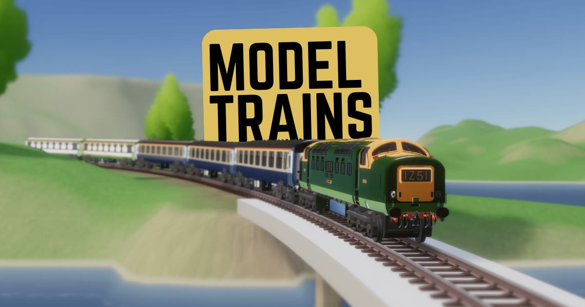 Model Trains Key Art